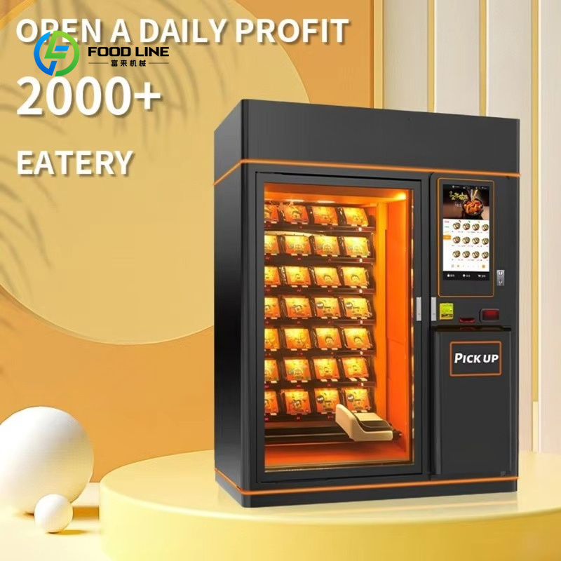 Snacks Food Usa - Customized Hot Food Vending Machine Fast