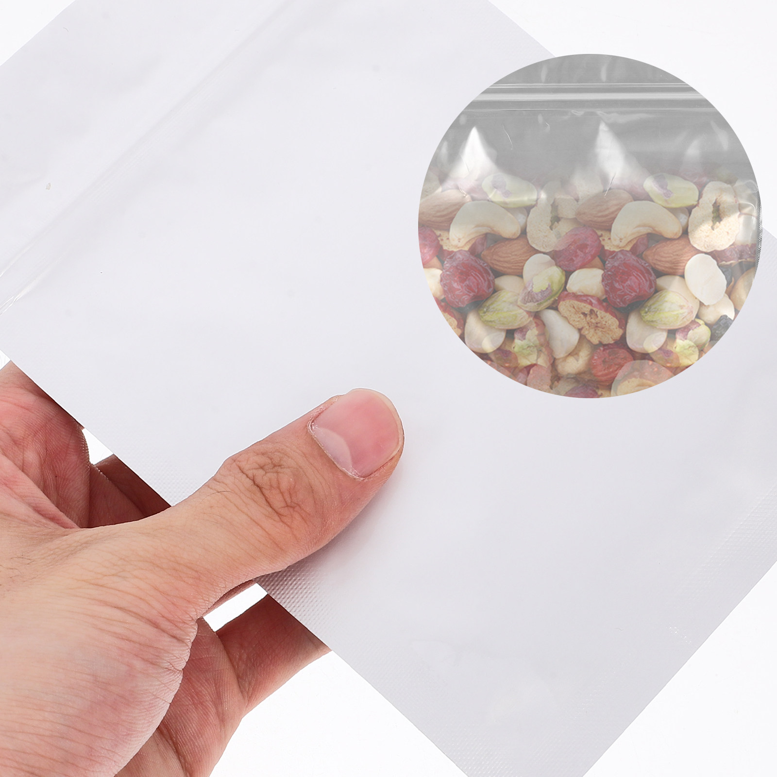 50Pcs Airtight Resealable Bags - огляд і ціна Snacks Food Usa