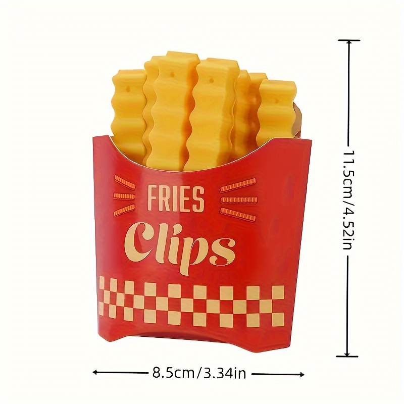 Creative French Fry Sealing Cl - огляд і ціна Food Snacks Packets