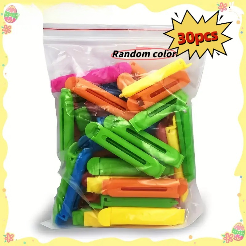 30pcs Multicolor Food Sealing  - огляд і ціна Dry Food Snacks
