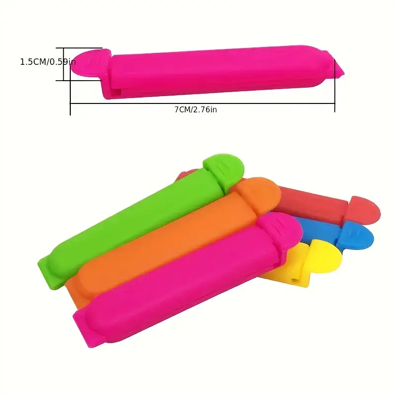 30pcs Multicolor Food Sealing  - огляд і ціна Dry Food Snacks