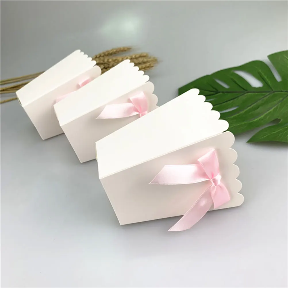 12pcs Pink Bow Popcorn Box Par - огляд і ціна Food Snacks For Baby Shower