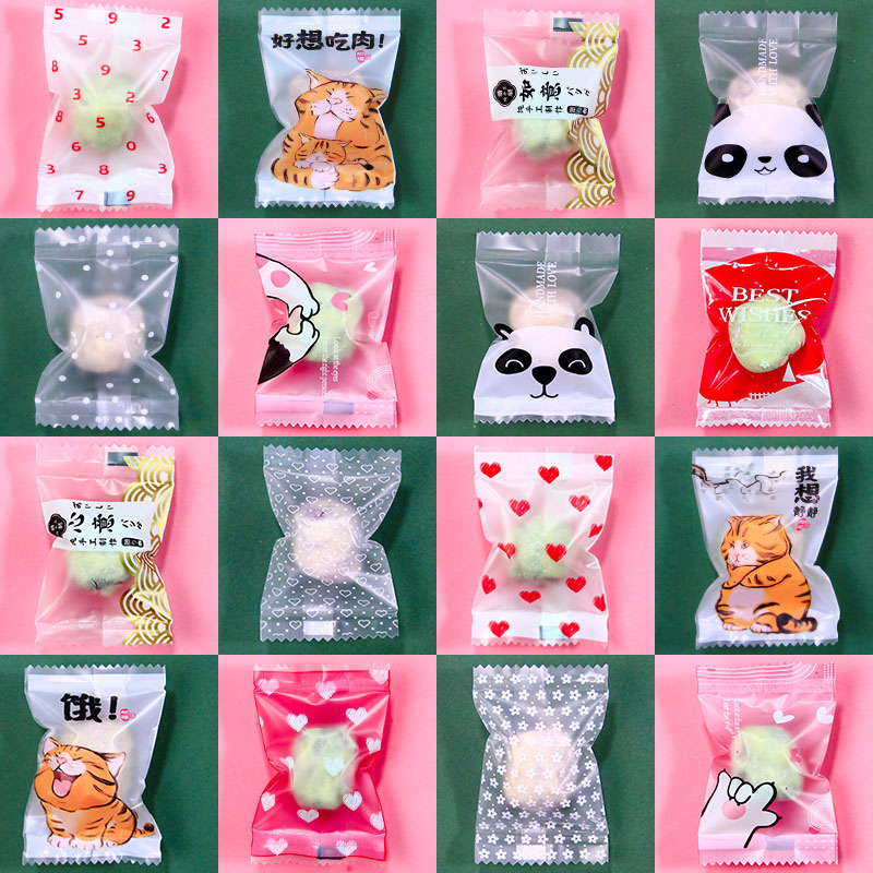 AQ 100pcs/lot Cartoon Cute Cat - огляд і ціна Food Snacks For Baby Shower