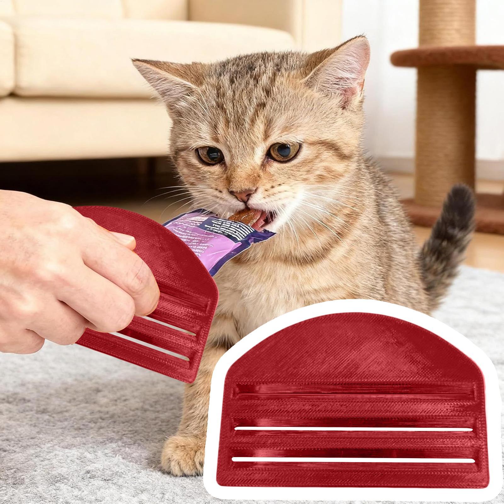 Cat Food Pouch Squeezer Wet Tr - огляд і ціна Food Snacks Packets