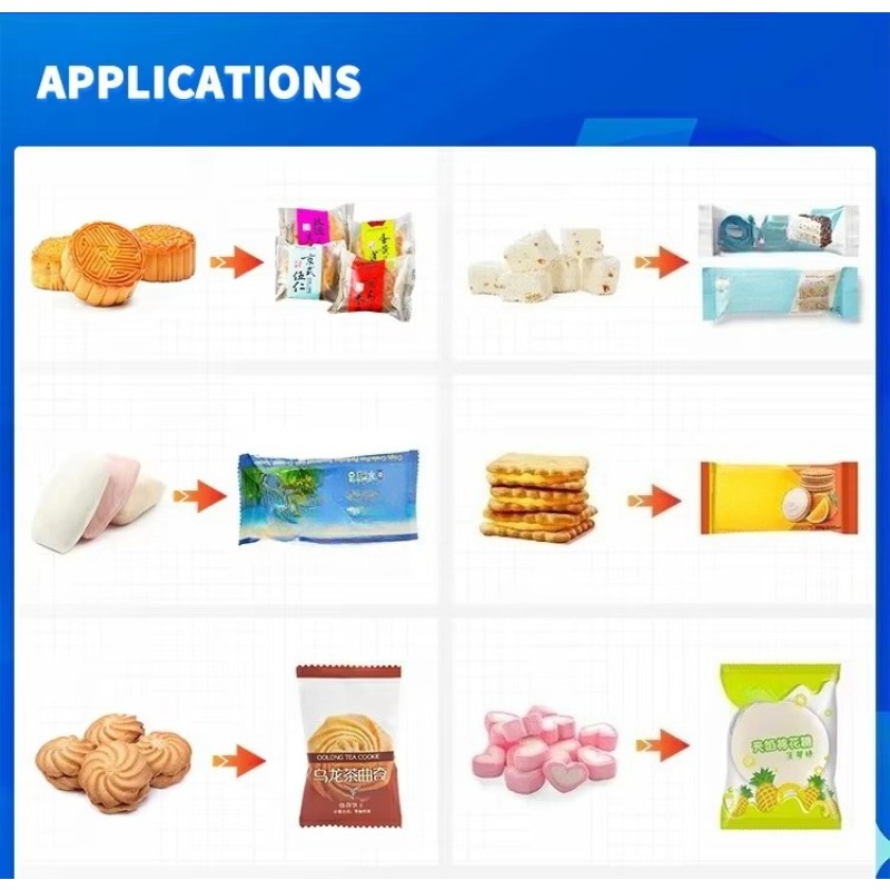 Automatic Pillow Type Packing  - огляд і ціна Snacks Food Usa