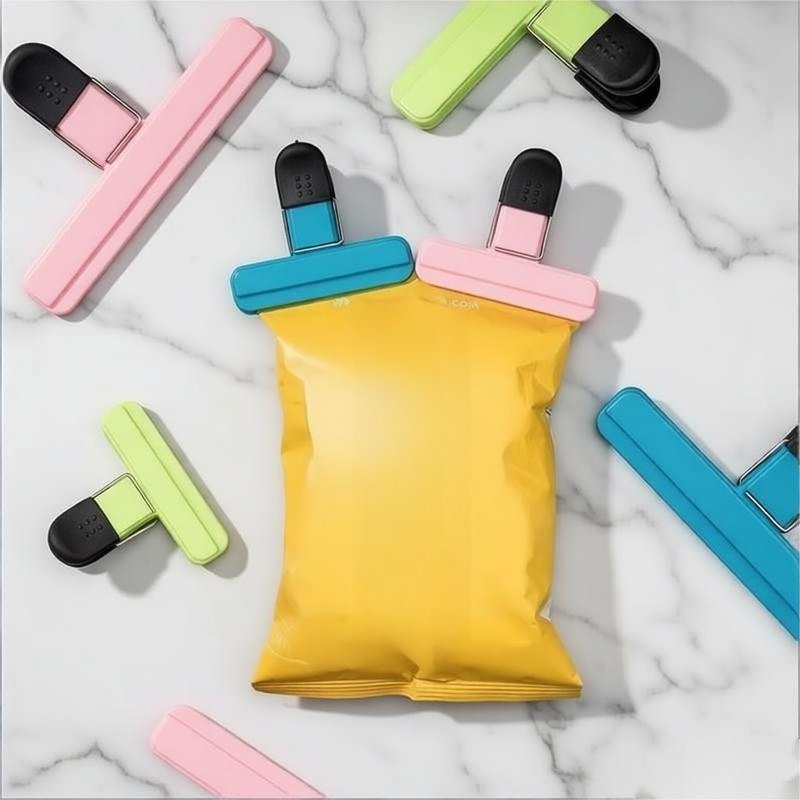 Food Sealing Clips Bag Clamps  - огляд і ціна Food Snacks Packets