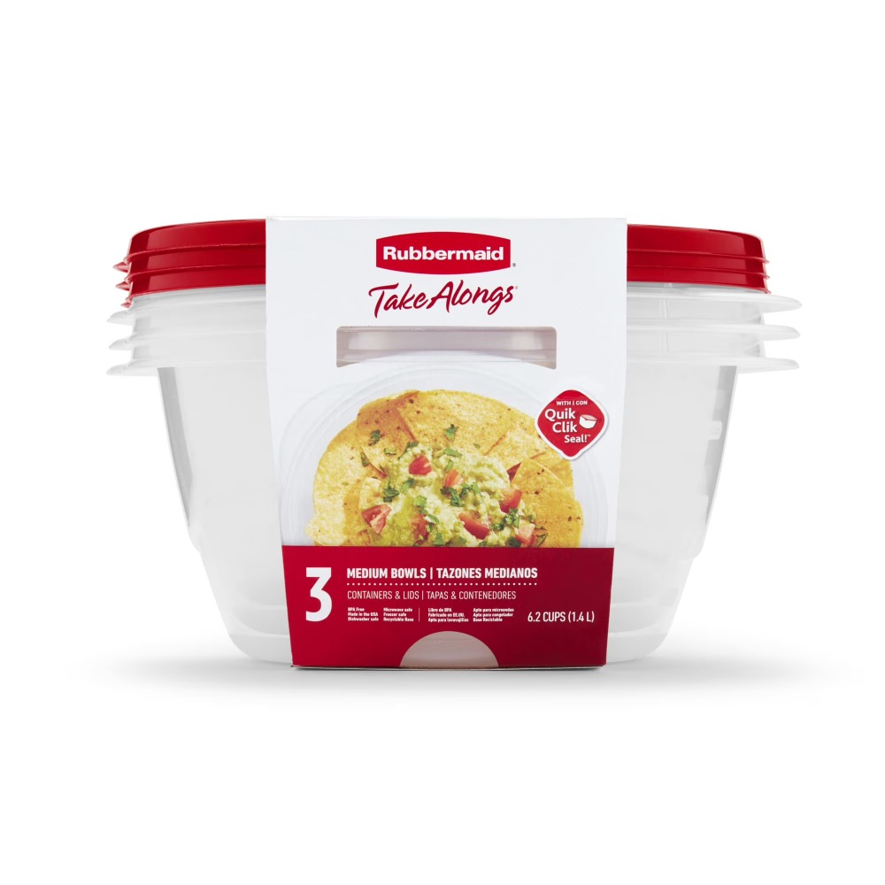Large Round Food Storage Conta - огляд і ціна Snacks Food Usa