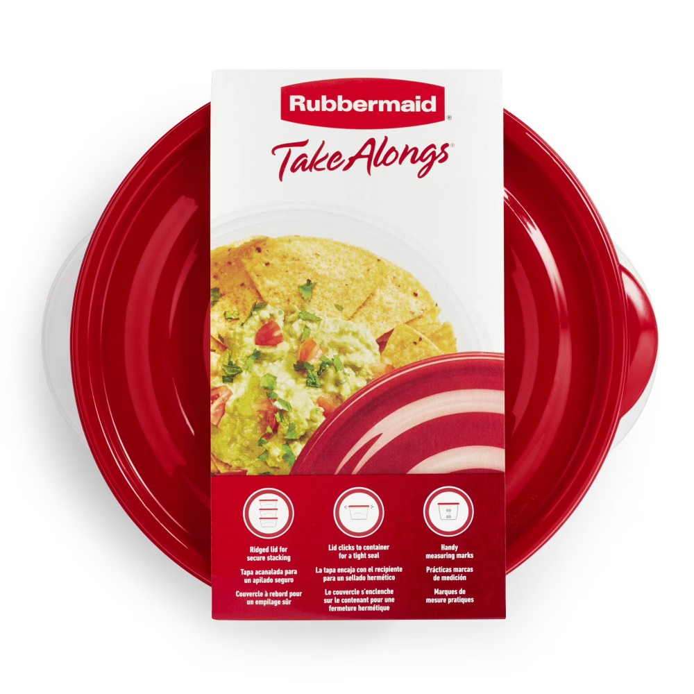 Large Round Food Storage Conta - огляд і ціна Snacks Food Usa