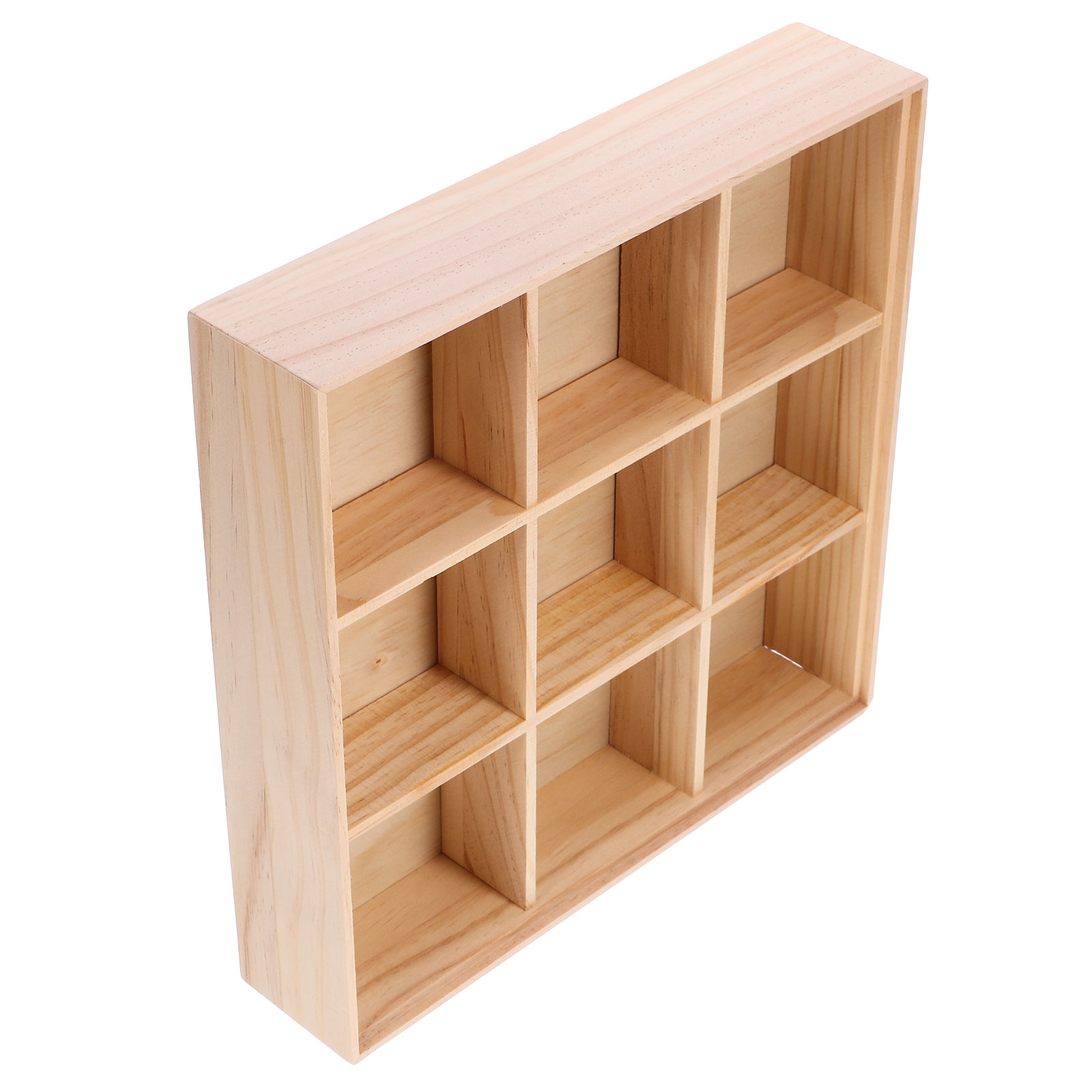 1pc Wooden Divided Storage Box - огляд і ціна Food Snacks Packets