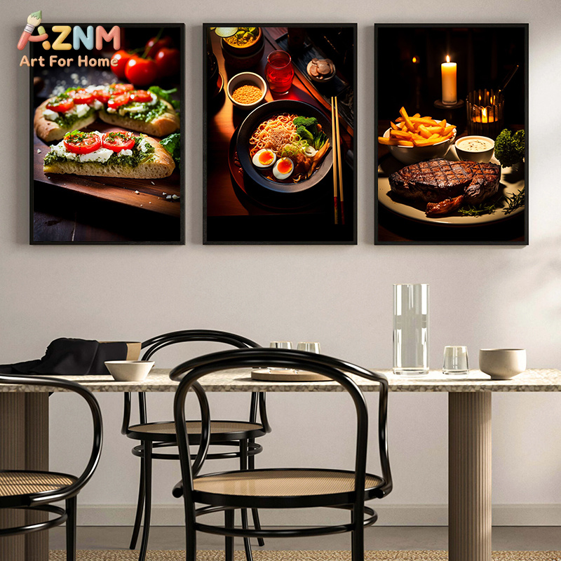 AZNM Gourmet Food Canvas Poste - огляд і ціна Food Snacks Restaurant