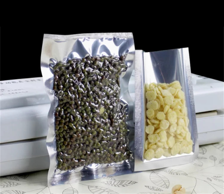 100 Pack Silver Glossy Flat Po - огляд і ціна Dry Food Snacks