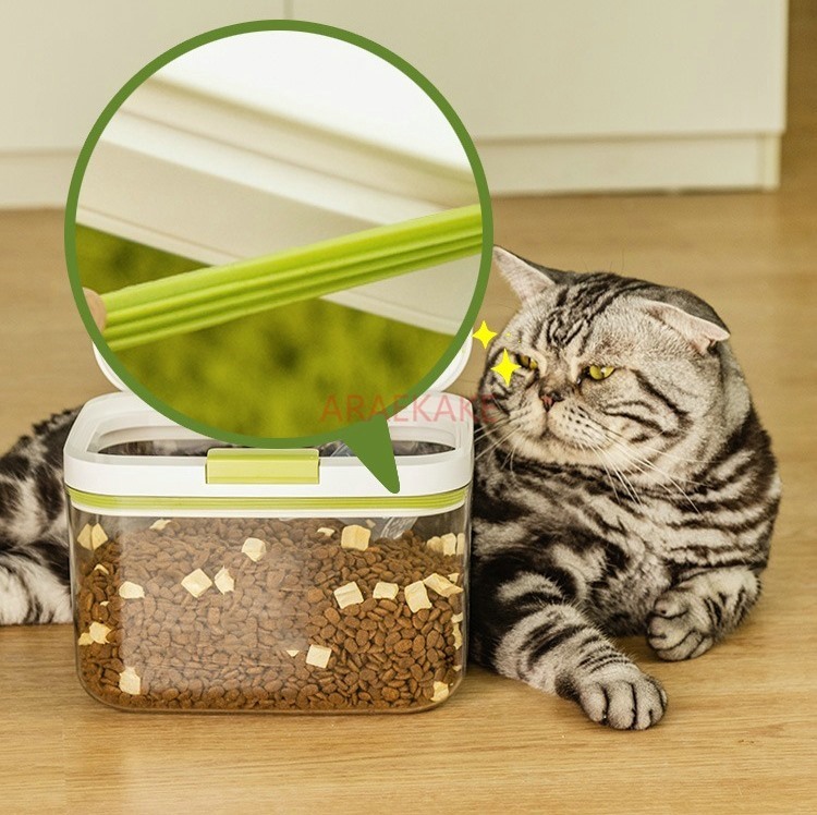 Cat food storage bucket, dog f - огляд і ціна Dry Food Snacks